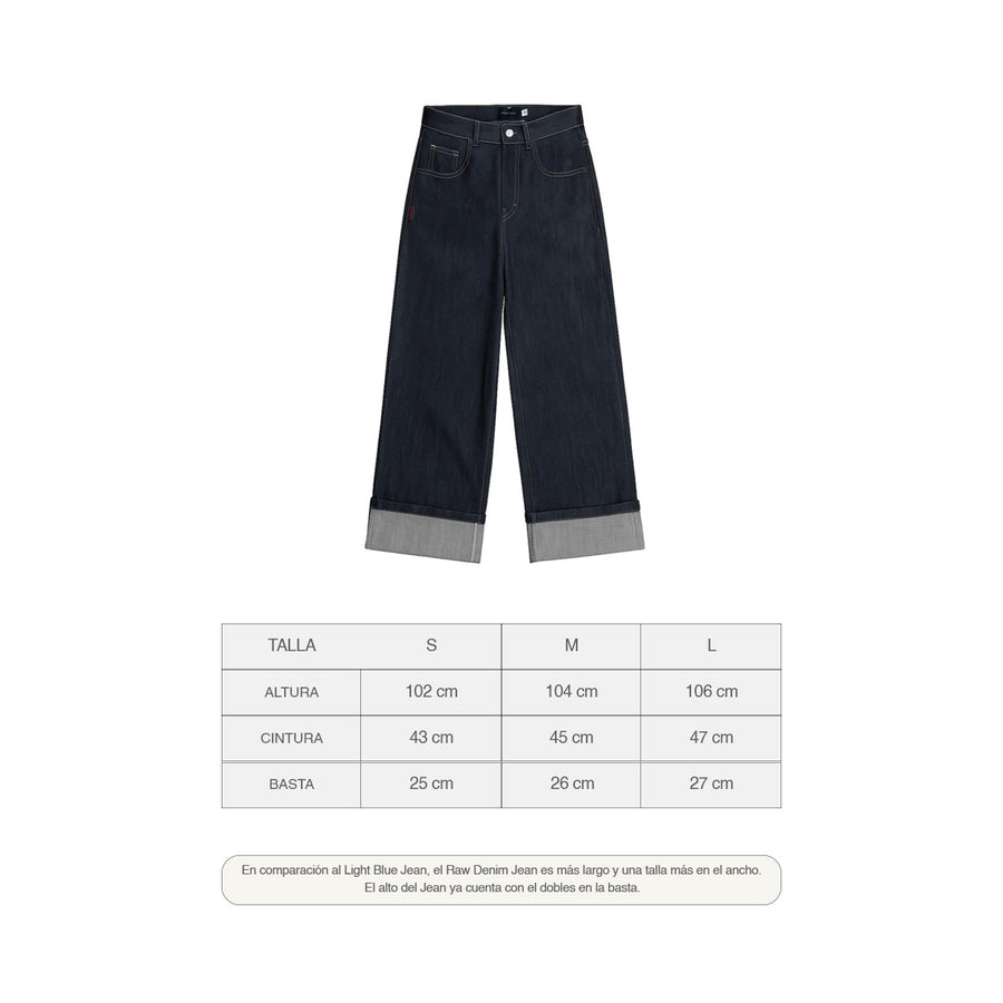 Raw Denim Jeans