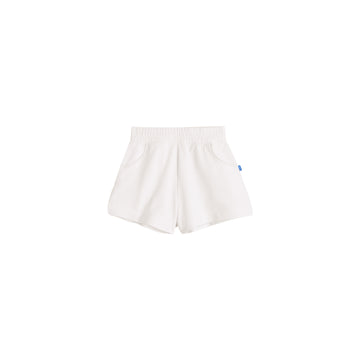 White Retro Shorts